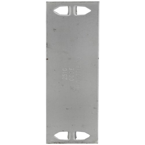 Main product image of 1-3/4" x 5" 16 Gauge Safety Plate (Pack of 100)