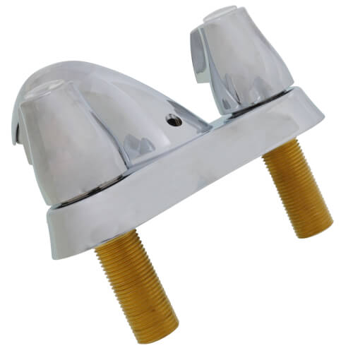 Main product image of Classic Two Handle Centerset Lav Faucet (Metal Pop-Up Drain), 2520LF-MPU