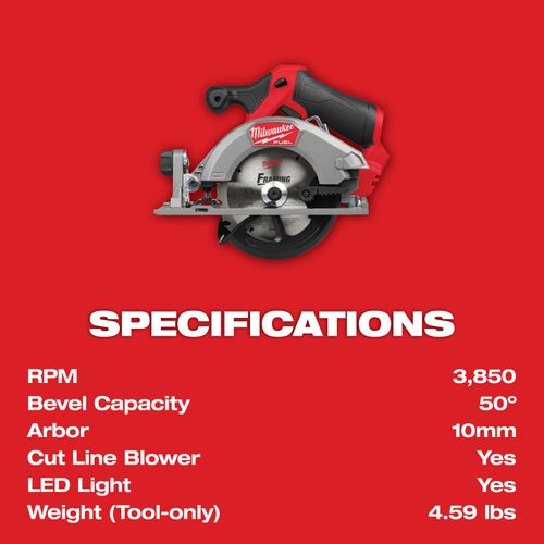 Main product image of M12 Fuel 5-3/8" Circular Saw