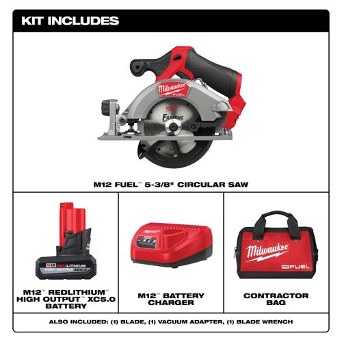 Main product image of M12 Fuel 5-3/8" Circular Saw Kit