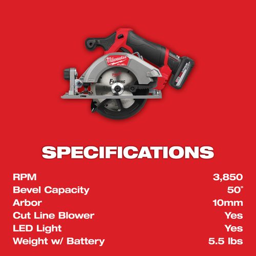Main product image of M12 Fuel 5-3/8" Circular Saw Kit