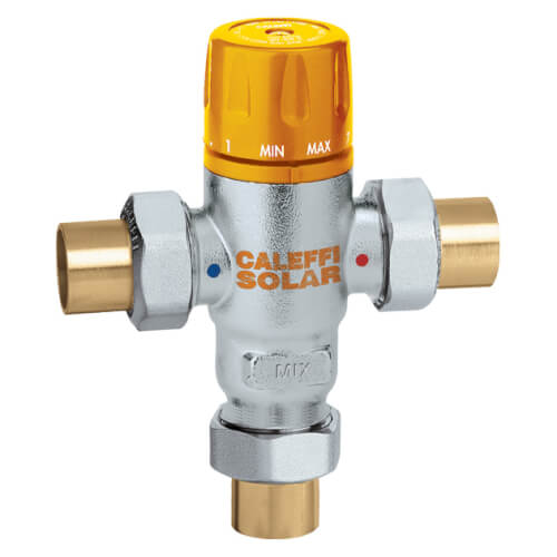 252169a Caleffi 252169a 1 Sweat Thermostatic Solar Mixing Valve 1070