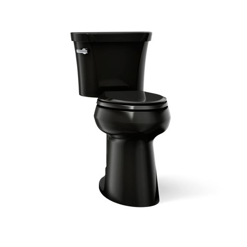 Main product image of Highline Tall Two-Piece Elongated Toilet, 1.28 Gpf (Black), K-25224-7