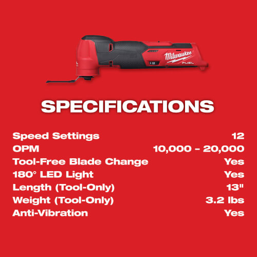 Main product image of M12 FUEL Oscillating Multi-Tool