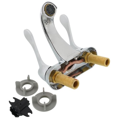 Main product image of Commercial HDF 2 Handle Centerset Commercial Bathroom Faucet (Chrome), 2529LF-LGHGMHDF