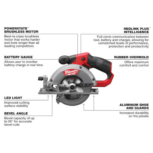 Main product image of M12 Fuel 5-3/8" Circular Saw (Tool Only)