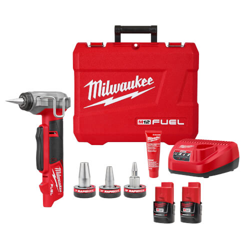 Main product image of M12 FUEL ProPEX Expander Kit w/ 1/2"-1" RAPID SEAL ProPEX Expander Heads