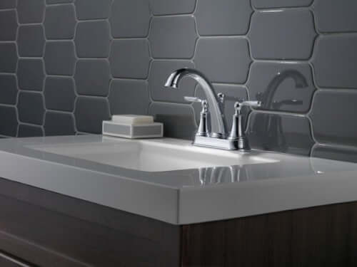 Main product image of Woodhurst Two Handle Bathroom Faucet (Chrome), 2532LF-MPU