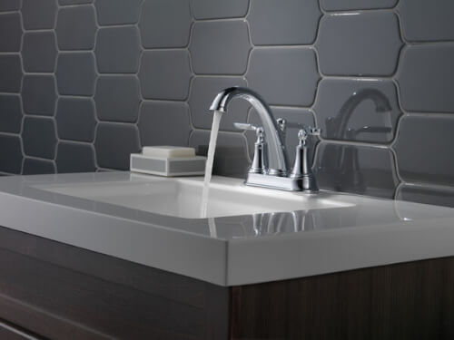 Main product image of Woodhurst Two Handle Bathroom Faucet (Chrome), 2532LF-MPU