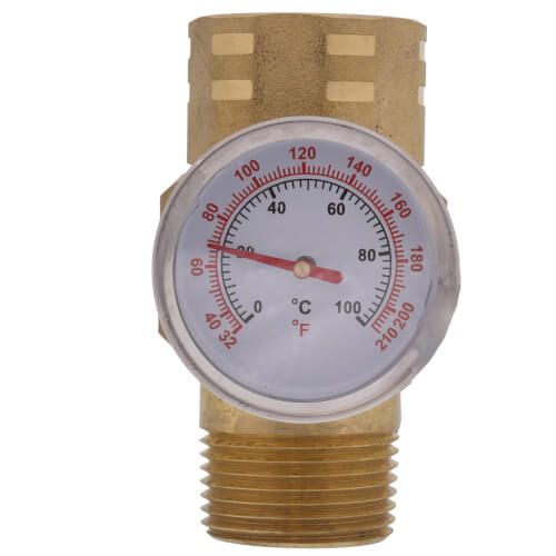 Main product image of 3/4" TankBooster Pro Temperature Gauge