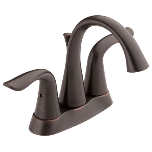 Main product image of Lahara 2 Handle Tract-Pack Centerset Bathroom Faucet (Venetian Bronze), 2538-RBTP-DST