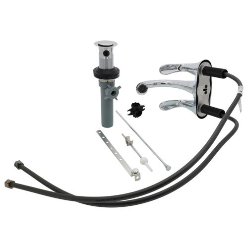 Main product image of Lahara 2 Handle Tract-pack Centerset Bathroom Faucet (Chrome), 2538-TP-DST