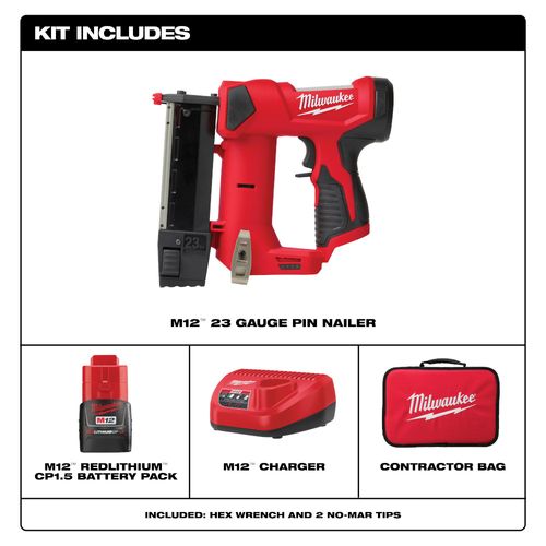 Main product image of M12 23 Gauge Pin Nailer Kit