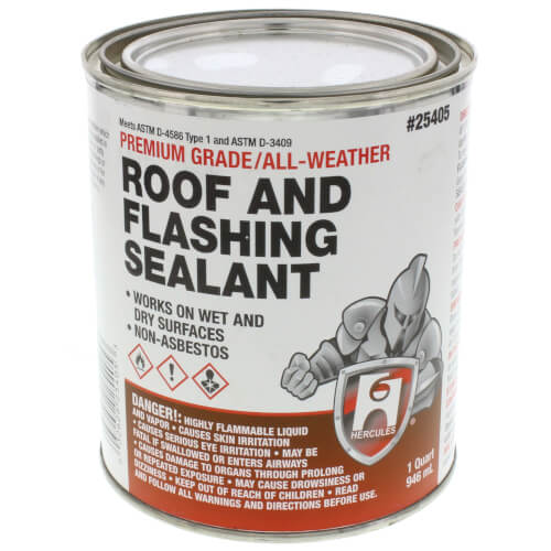 25405 Hercules 25405 Roof & Flashing Sealant 1 qt.
