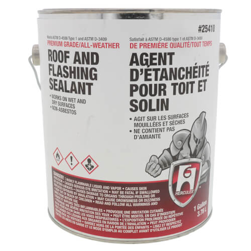25410 Hercules 25410 Roof & Flashing Sealant 1 gal.