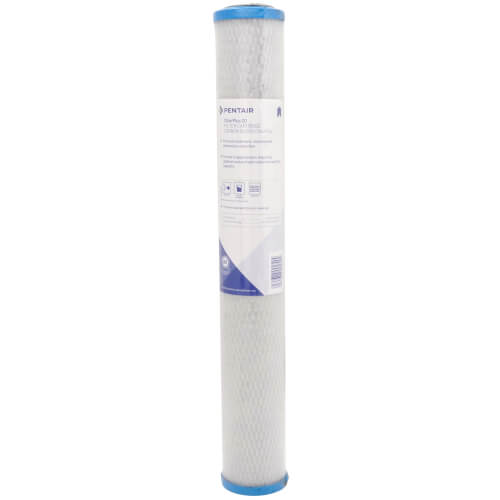Main product image of ChlorPlus 20, Chloramine Reduction Carbon Block Specialty Filter Cartridge (1 Micron)