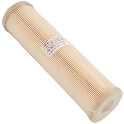 Main product image of ECP1-10, Pleated Cellulose Polyester Sediment Filter Cartridge (1 Micron)