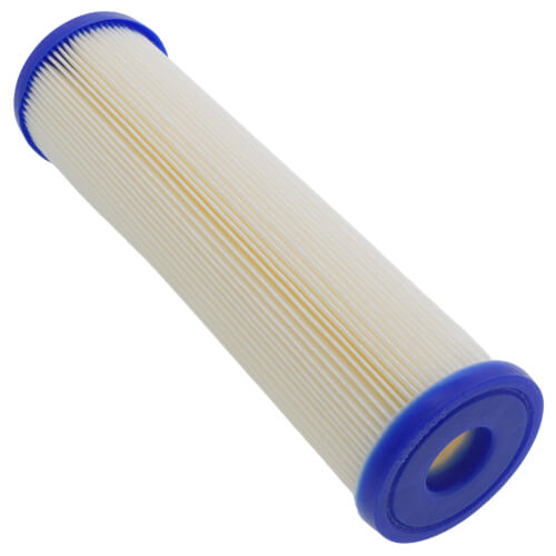 Main product image of ECP20-10, Pleated Cellulose Polyester Sediment Filter Cartridge (20 Microns)
