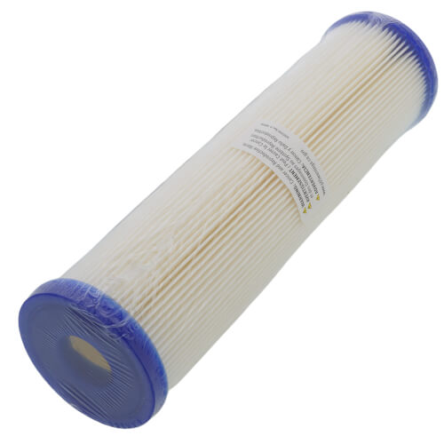 Main product image of ECP20-10, Pleated Cellulose Polyester Sediment Filter Cartridge (20 Microns)