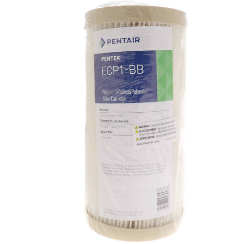 Main product image of ECP1-BB, Big Blue Pleated Cellulose Polyester Sediment Filter Cartridge (1 Micron)