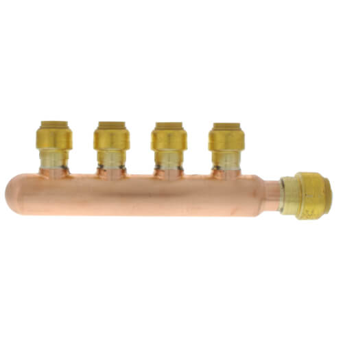 25555LF SharkBite 25555LF 3/4" Sharkbite Closed Copper Manifold w