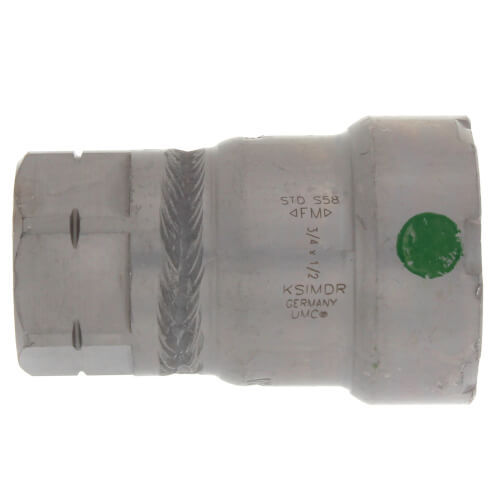 3/4" x 1/2" MegaPress Female Adapter (Press x Female)