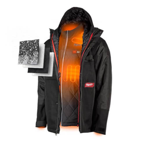 Main product image of M12 Men's Axis Gridiron 3-in-1 Layered Heated Jacket Kit (Large)