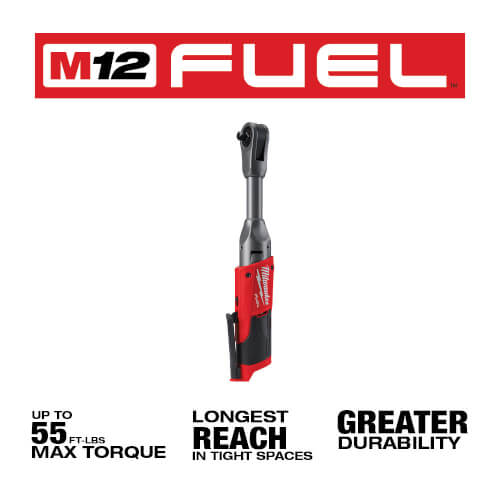 Main product image of M12 FUEL 3/8" Extended Reach Ratchet (Tool Only)
