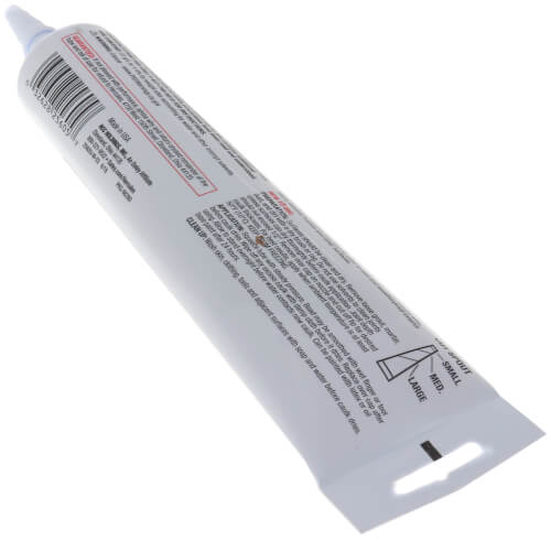 5.5 Fluid Oz. Plumbers Caulk Tube - White