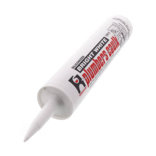 25615 Hercules 25615 11 Fluid Oz. Cartridge Plumbers Caulk White