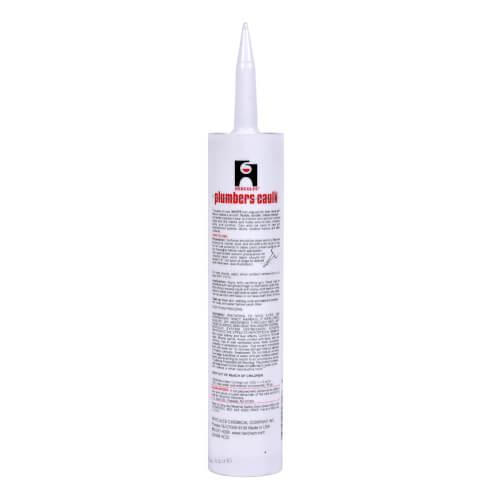 25615 Hercules 25615 11 Fluid Oz. Cartridge Plumbers Caulk White