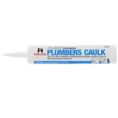 25625 - Hercules 25625 - 10.3 Fluid Oz. Cartridge Plumbers Caulk - Clear