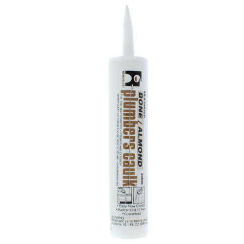 10.3 Fluid Oz. Cartridge Plumbers Caulk - Almond/Bone