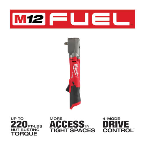 Main product image of M12 FUEL 3/8" Right Angle Impact Wrench w/ Friction Ring (Bare Tool Only)