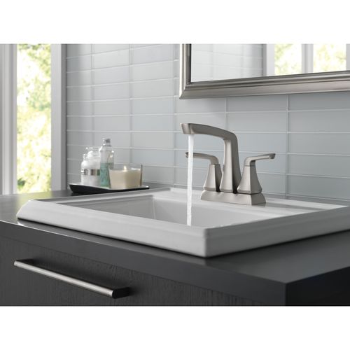 Main product image of Vesna 2 Handle Centerset Bathroom Faucet (Spotshield Brushed Nickel), 25789LF-SP