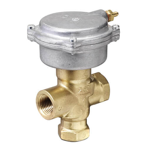 25802070 Siemens 25802070 3/4" NPT 3Way Mixing Valve Assembly w