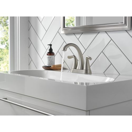 Main product image of Arvo 2 Handle Centerset Bathroom Faucet (Spotshield Brushed Nickel), 25840LF-SP