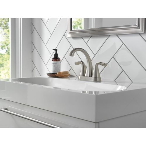 Main product image of Arvo 2 Handle Centerset Bathroom Faucet (Spotshield Brushed Nickel), 25840LF-SP