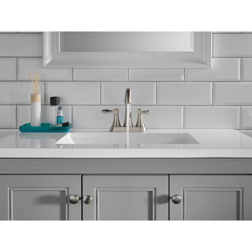 Main product image of Esato 2 Handle Centerset Bathroom Faucet (Spotshield Brushed Nickel), 25897LF-SP