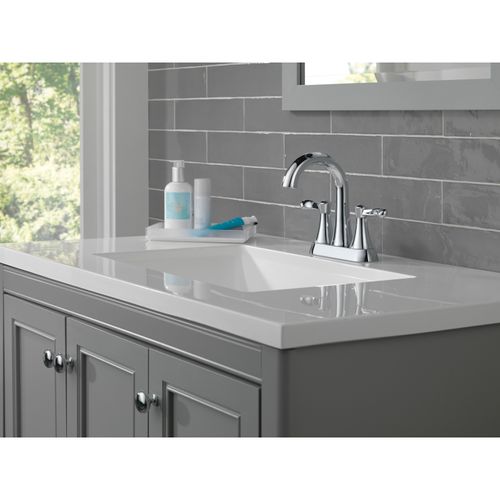 Main product image of Esato 2 Handle Centerset Bathroom Faucet (Chrome), 25897LF