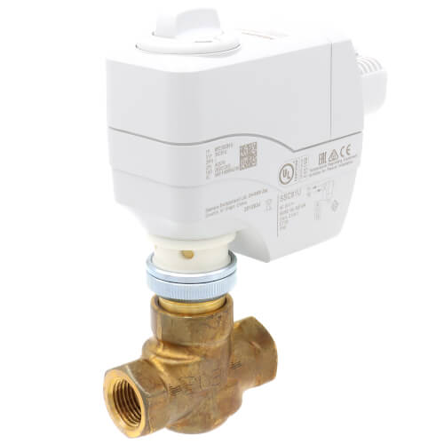 1/2" 2-Way F x F Normally Open Valve Actuator Assembly 0.4 Cv