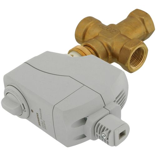 Main product image of 3/4" 3-Way FNPT Non-Spring Return Mixing Valve Actuator Assembly 6.3 Cv