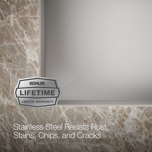Main product image of Vault 32" Undermount Single Bowl Kitchen Sink, K-25939-NA