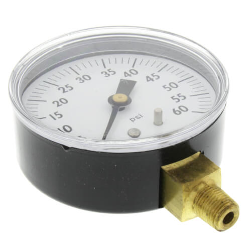 Main product image of 2.5" 1005 Steel Pressure Gauge - 1/8" NPT Connection (with PowerFlex Movement)