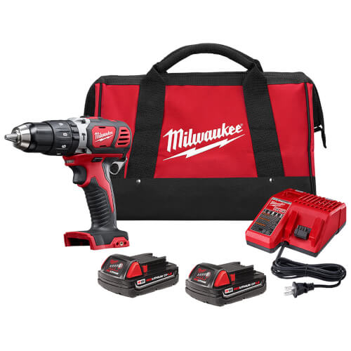 M18 Compact 1/2" Hammer Drill/Driver Kit