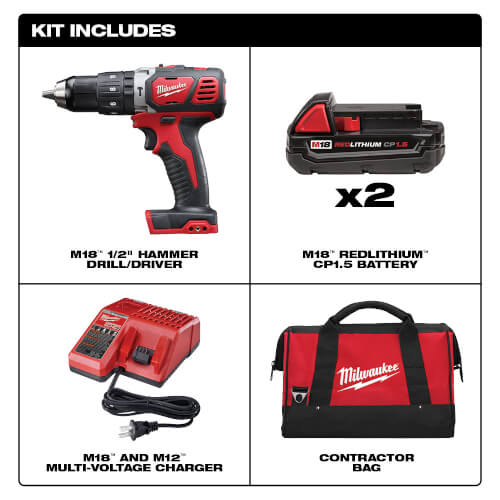 2607-22CT - Milwaukee 2607-22CT - M18 Compact 1/2