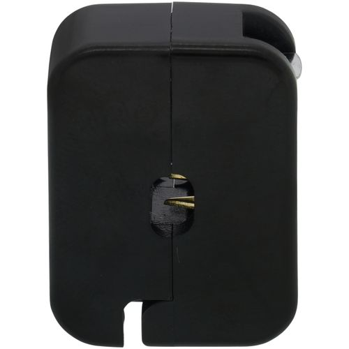Main product image of Residential Straight Blade Connector, 10A, 2P, 2W, Non-Grounding - Black (125V)