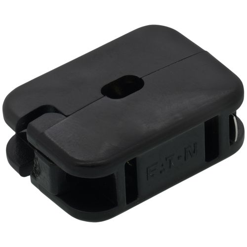 Main product image of Residential Straight Blade Connector, 10A, 2P, 2W, Non-Grounding - Black (125V)