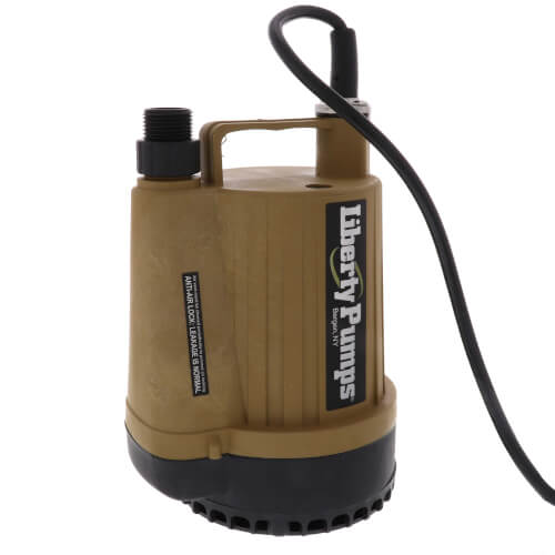 260A Liberty Pumps 260A 1/6 HP Manual Submersible Utility Pump