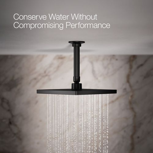 Main product image of Honesty 8" Rain Showerhead, 1.75 GPM (Matte Black), K-26148-G-BL